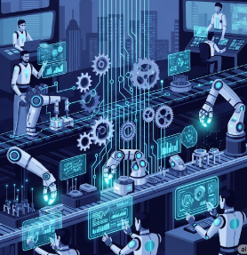 AI Automation Illustration